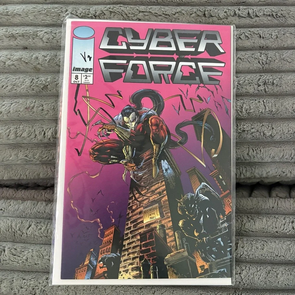 Cyberforce Image Comics #8 Modern Age Superhero Color Comic Book Boarded